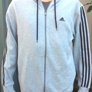 ADIDAS zipper hoodie